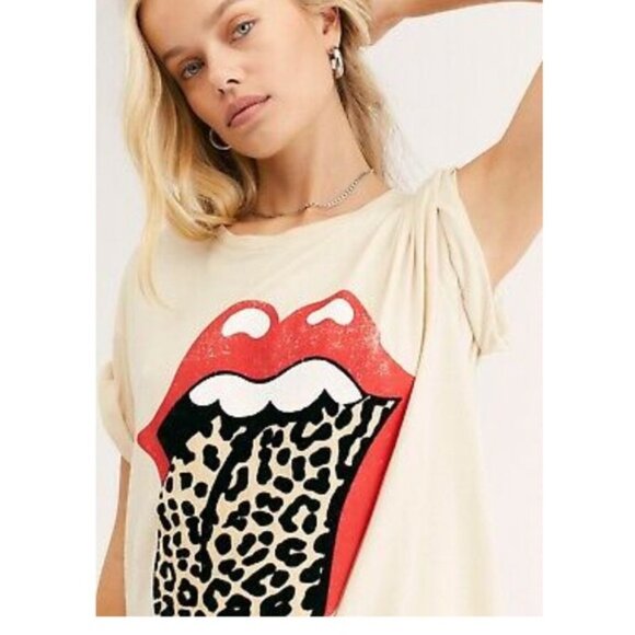 Daydreamer x Free People Rolling Stones Tee - Picture 2 of 6